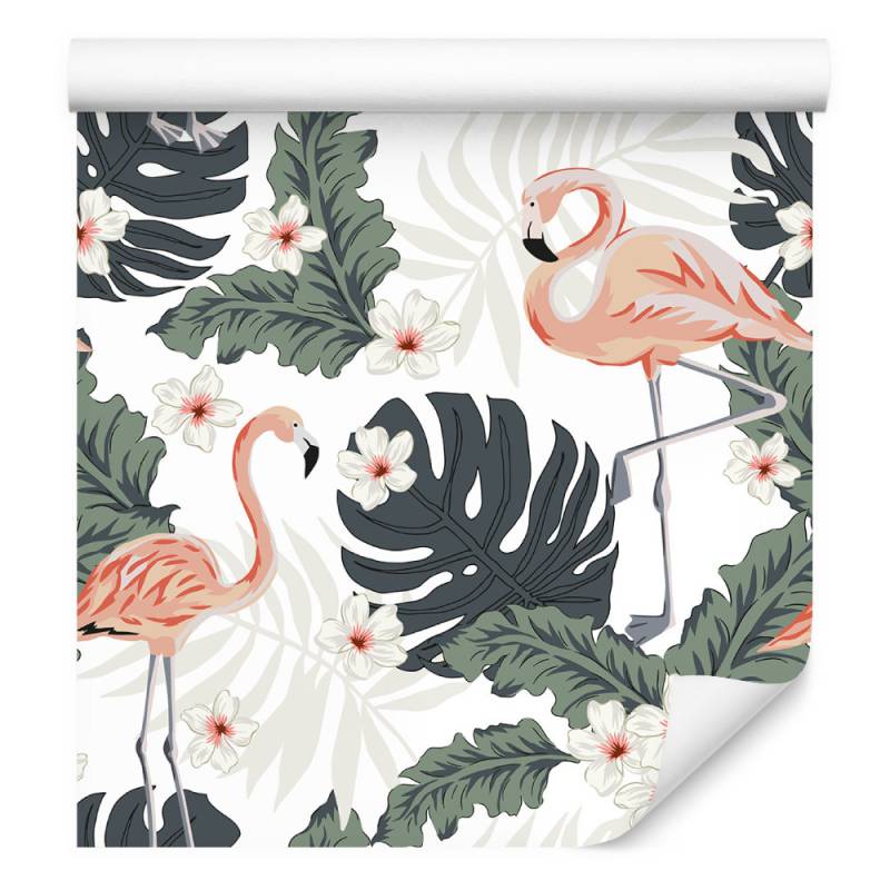 Tapeta – Flamingi