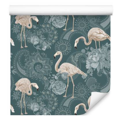 Tapeta – Flamingi