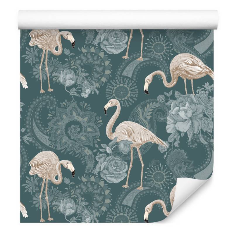 Tapeta – Flamingi