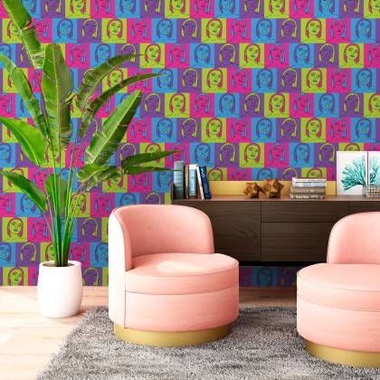 Tapeta Portrety W Stylu Pop-Art