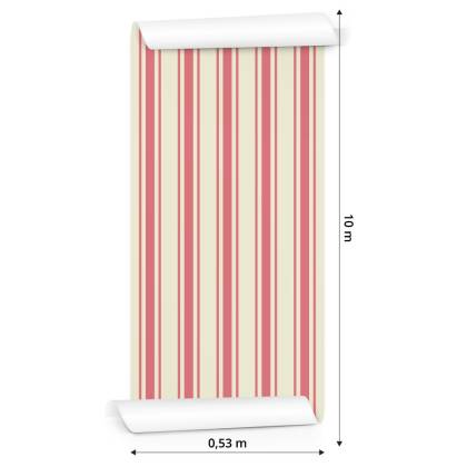 Tapeta Klasyczne Pionowe Paski