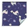 Tapeta Dla Dzieci - Lamy Wśród Planet I Gwiazd