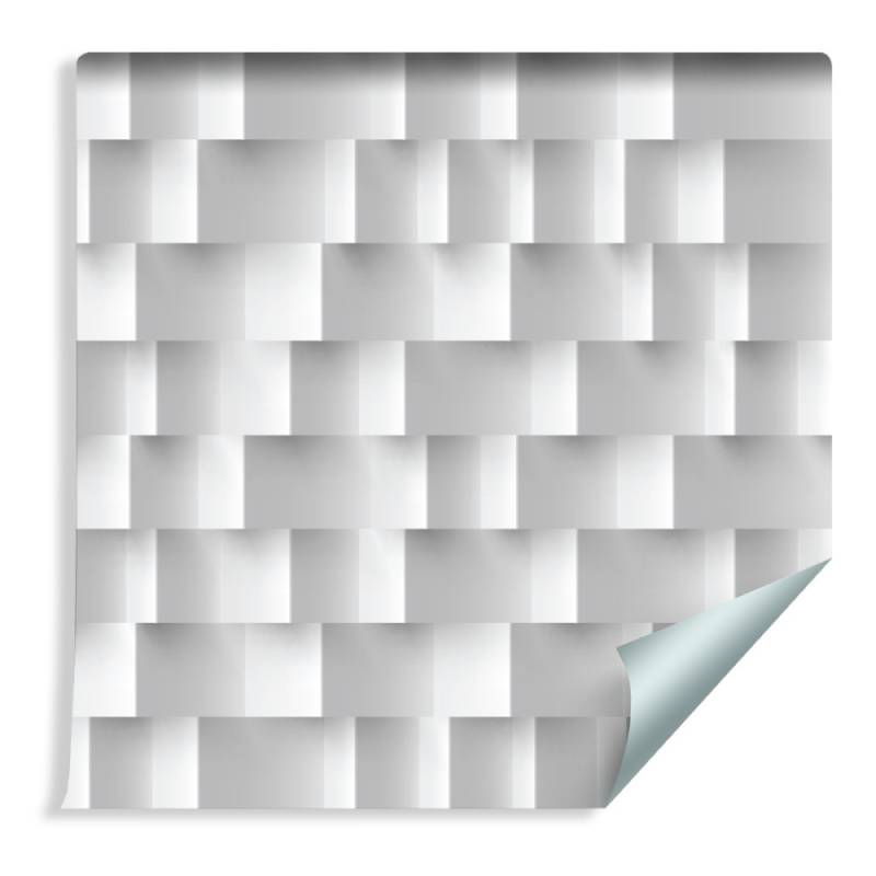 Tapeta Nowoczesny Wzór Geometryczny - Efekt 3D