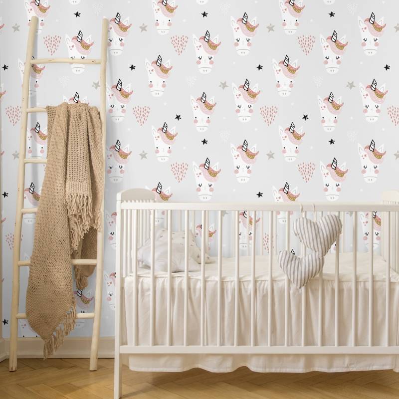 Tapeta Jednorożce W Stylu Skandynawskim