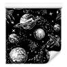 Tapeta Statki Kosmiczne Pośród Planet