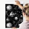 Tapeta Statki Kosmiczne Pośród Planet