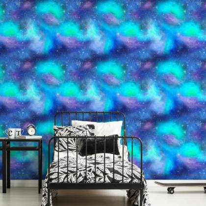 Tapeta Niebieskie Galaxy