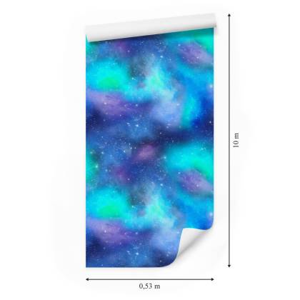 Tapeta Niebieskie Galaxy