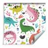 Tapeta Dla Dzieci - Kolorowe Dinozaury