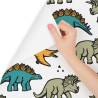 Tapeta W Kolorowe Dinozaury, Dla Dzieci