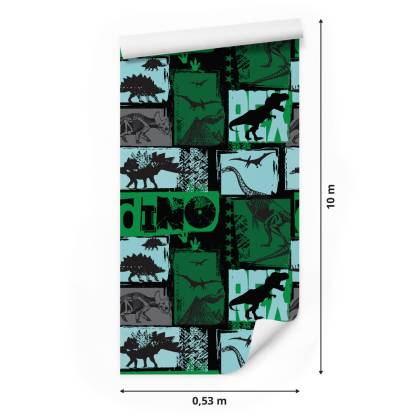 Tapeta Z Dinozaurami, Pokój Młodzieżowy
