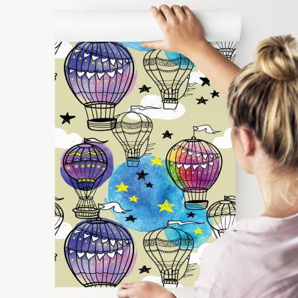 Tapeta Balony Pojazdy
