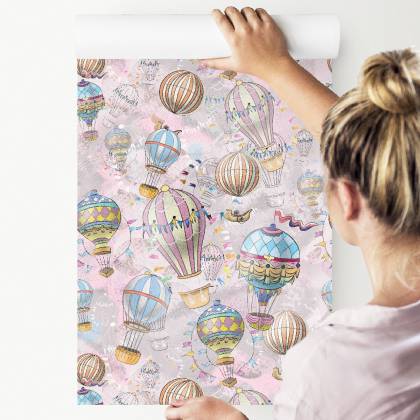 Tapeta Balony W Wielu Kolorach