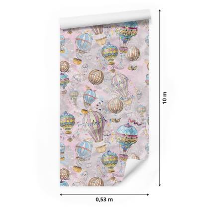 Tapeta Balony W Wielu Kolorach