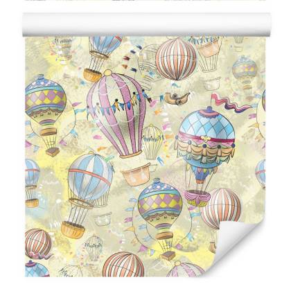 Tapeta Balony W Pastelowych Kolorach
