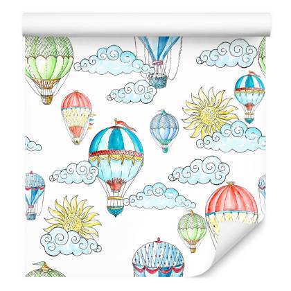 Tapeta Balony I Słońce