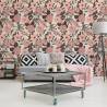 Tapeta Pastelowe Kwiaty W Stylu Vintage