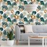 Tapeta Kwiaty W Stylu Retro
