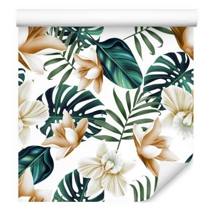 Tapeta Kwiaty W Stylu Retro