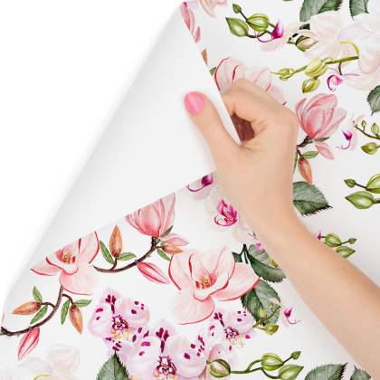 Tapeta Orchidea Storczyk Kwiaty Przyroda Do Salonu