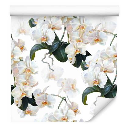 Tapeta Do Sypialni Egzotyczne Storczyki Orchidee
