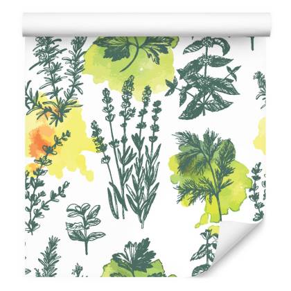 Tapeta Zielone Rośliny Lawenda