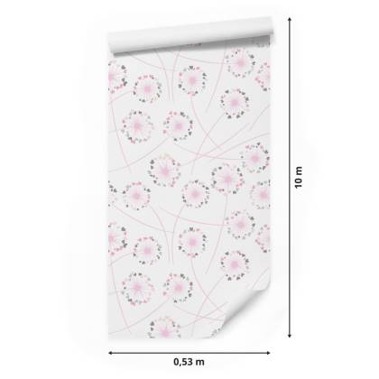 Tapeta Dmuchawce Z Serduszek