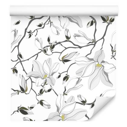 Tapeta Białe Magnolie