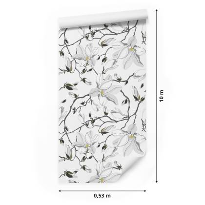 Tapeta Białe Magnolie