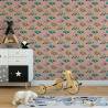 Tapeta Dla Dzieci - Starodawne Kolorowe Auta Malowane Akwarelą
