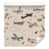 Tapeta Samoloty W Stylu Vintage