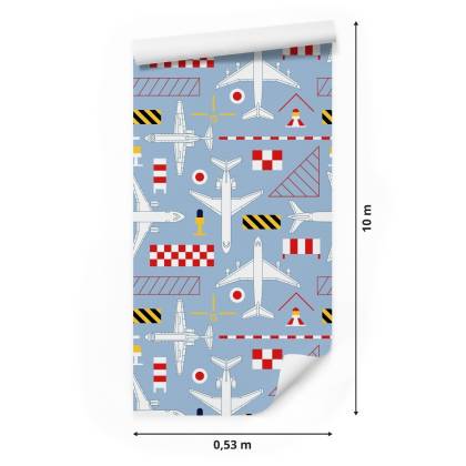 Tapeta Techniczne Szkice Samolotów