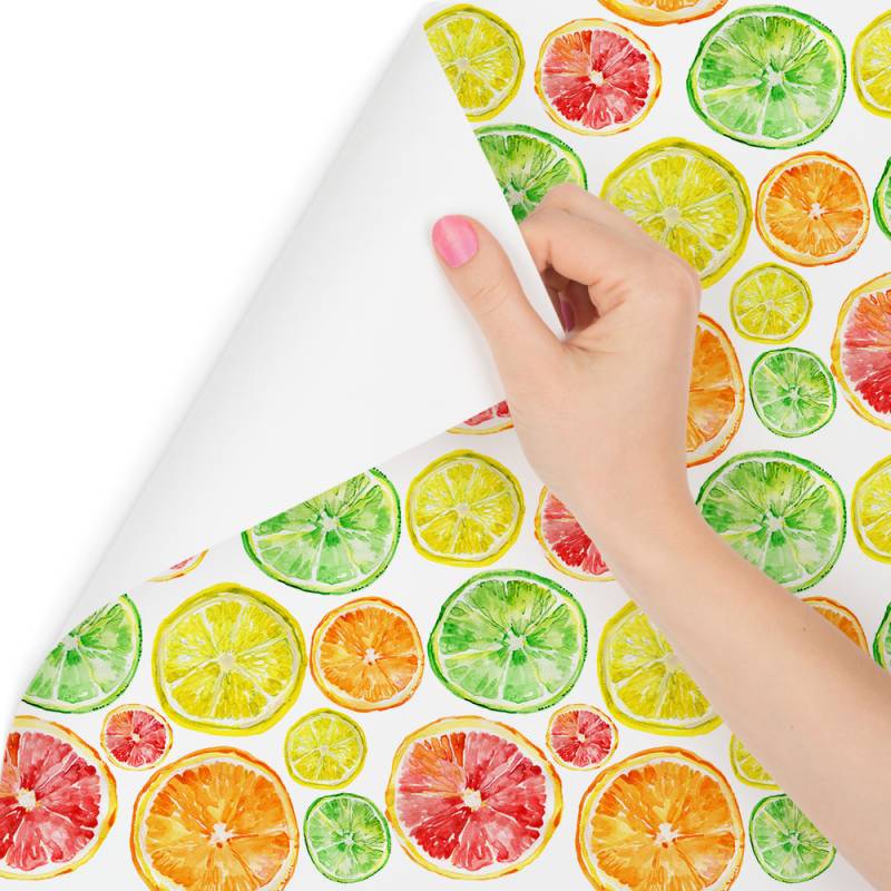 Tapeta Do Jadalni Owoce Cytryny Pomarańcze Limonki