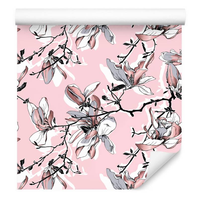 Tapeta Pastelowe Kwiaty Magnolii