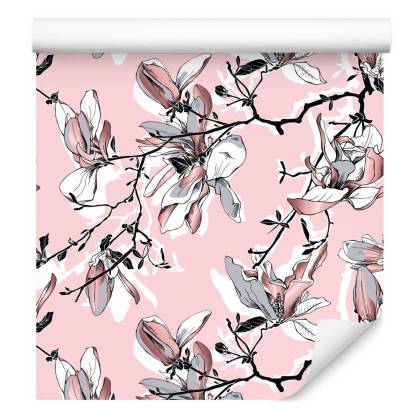 Tapeta Pastelowe Kwiaty Magnolii