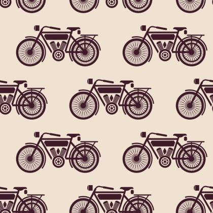 Tapeta Szkice Motocyklów Vintage