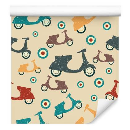 Tapeta Skutery W Stylu Vintage