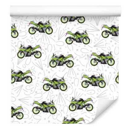 Tapeta Nowoczesne Motocykle Z Wzorkami