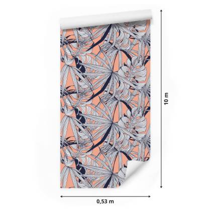 Tapeta Stylowe Liście
