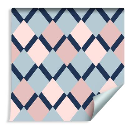 Tapeta Geometryczna - Kolorowe Romby