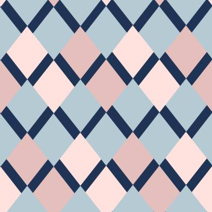 Tapeta Geometryczna - Kolorowe Romby