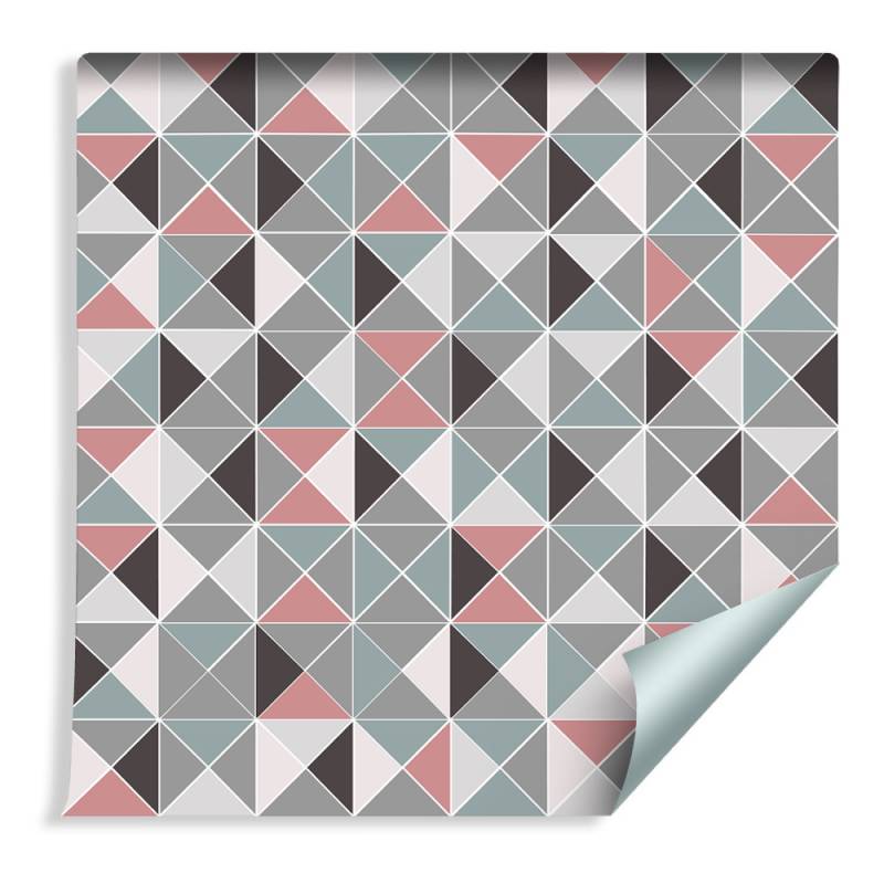 Tapeta Geometryczna - Kolorowe Romby