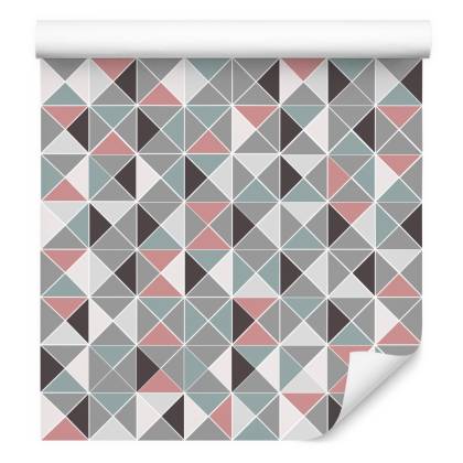 Tapeta Geometryczna - Kolorowe Romby
