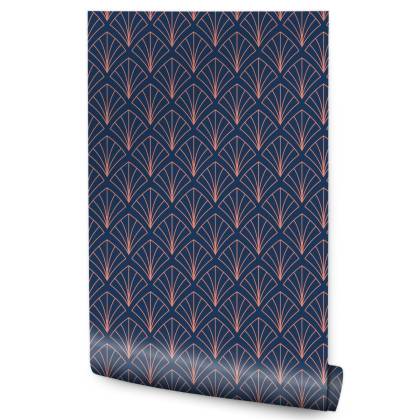 Tapeta Geometryczna W Stylu Art Deco