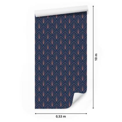 Tapeta Geometryczna W Stylu Art Deco
