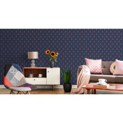 Tapeta Geometryczna W Stylu Art Deco