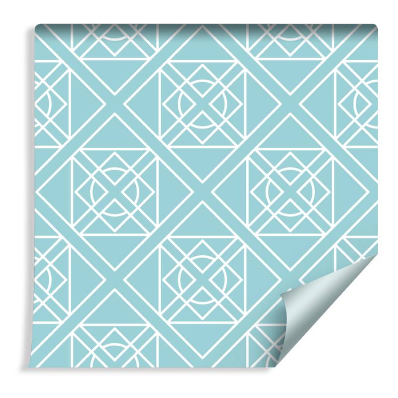 Tapeta Modernistyczne Geometryczne Ornamenty