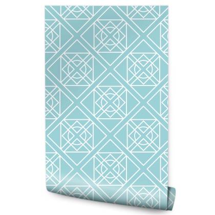 Tapeta Modernistyczne Geometryczne Ornamenty