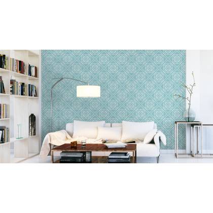 Tapeta Modernistyczne Geometryczne Ornamenty