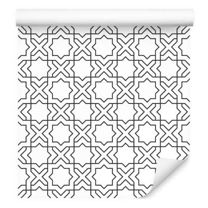 Tapeta Geometryczna - Orientalny Wzór